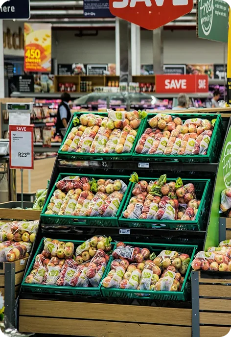 Obchodný dom a supermarket